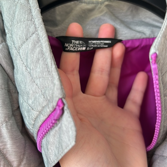 North Face Tamburello Grey Lightweight Women’s Puffer Jacket - Picture 6 of 11